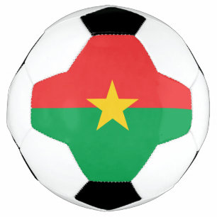 Bola De Futebol Bandeira Patriótica de Burkina Faso