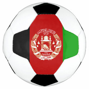 Bola De Futebol Bandeira Patriótica do Afeganistão