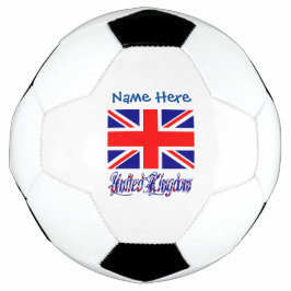 Bola De Futebol Bandeira Personalizada do Reino Unido Patrimônio