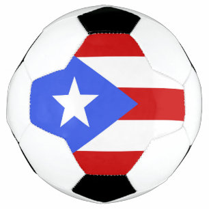 Bola De Futebol bandeira Porto Rico