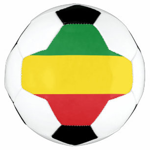 Bola De Futebol Bandeira Rastafári Rasta Etíope