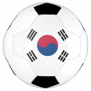 Bola De Futebol bandeira sul-coreana