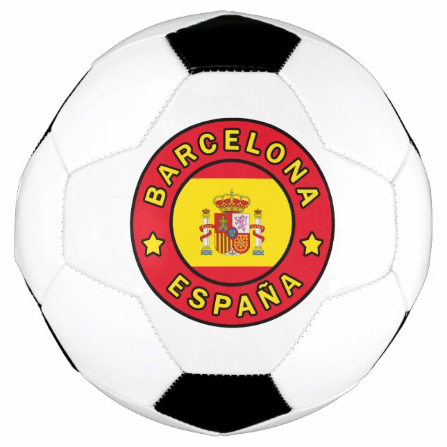 Bola De Futebol Barcelona España (Frente)