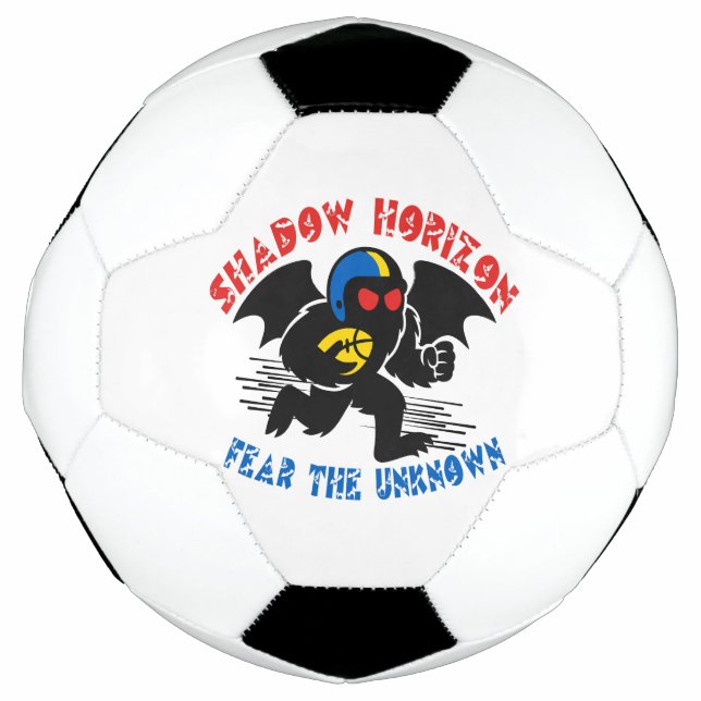 Bola De Futebol Bat de Futebol do Mascot da Equipe do Horizonte-So (Frente)