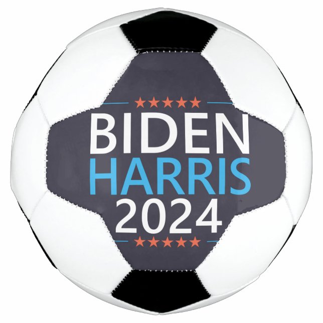 Bola De Futebol Biden Harris 2024 para Presidente Eleição EUA (Frente)