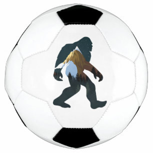 Bola De Futebol Bigfoot da Floresta Noturna