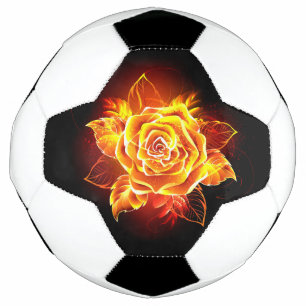 Bola De Futebol Blooming Fire Rosa