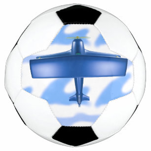 Bola De Futebol Blue Avie Sky Blue Clouve Ball