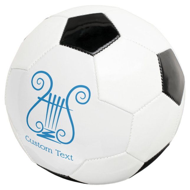 Bola De Futebol Blue Lyre (Três quartos)