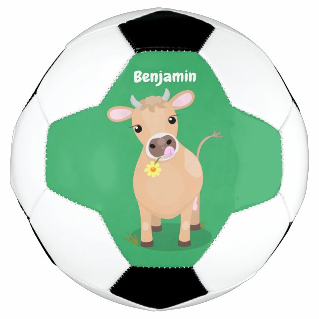 Bola De Futebol Boca doce e camisola de flores (Frente)
