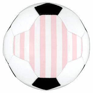 Bola de Futebol - Bola Rosa e Branca