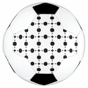 Bola De Futebol Bolinhas Pretas, Padrão de Bolinhas, Pontos, Ponto