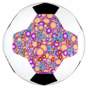 Bola De Futebol bomba floral1