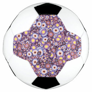 Bola De Futebol bomba floral3