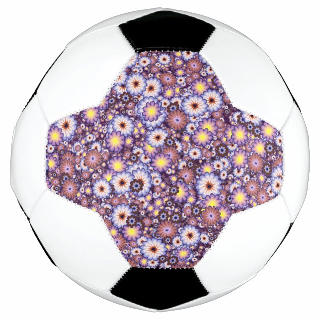 Bola De Futebol bomba floral3 (Frente)