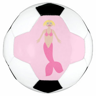 Bola De Futebol Bonito fantasia rosa Sereia