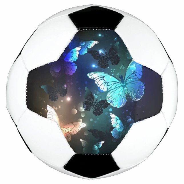 Bola De Futebol Borboleta Noturna Flutuante (Frente)