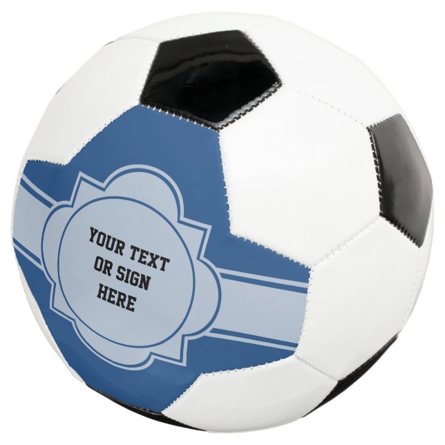 Bola De Futebol Botão / Banner - trans. white II + suas ideias (Três quartos)