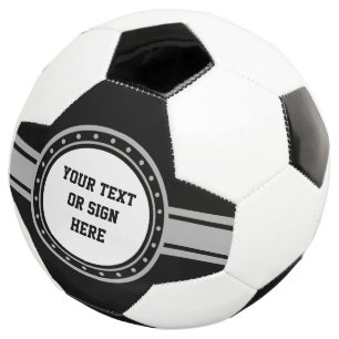 Bola De Futebol Botão/faixa - trans. branco IV + suas ideias