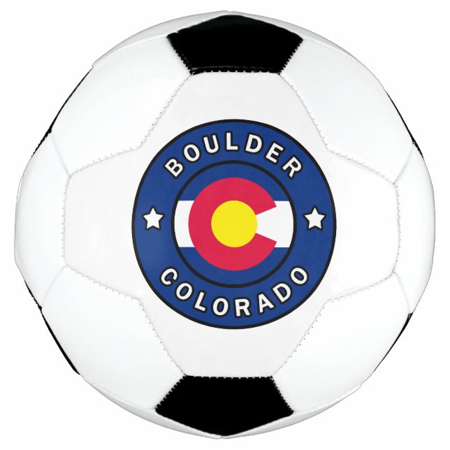 Bola De Futebol Boulder Colorado (Frente)