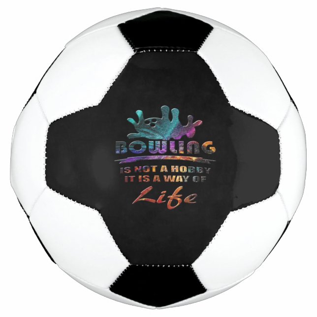Bola De Futebol Bowling (Frente)