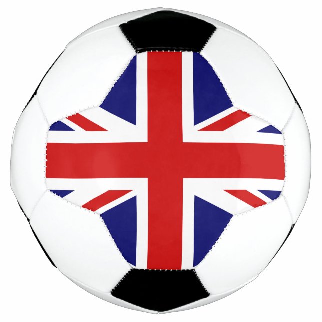 Bola De Futebol British Union Jack Flag (Frente)