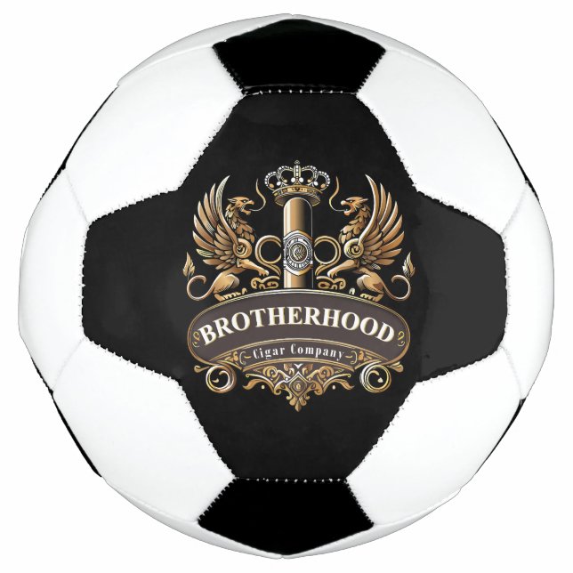 Bola De Futebol Brotherhood Cigar Company  (Frente)