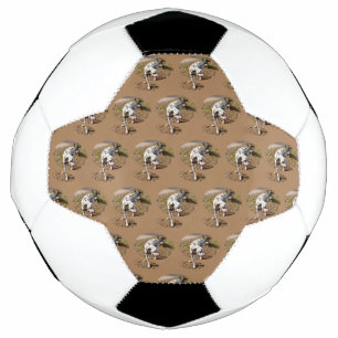 Bola De Futebol Brown Spotty Dalmatic,