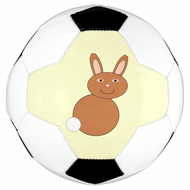 Bola de Futebol Bunny felz pascoa (Frente)