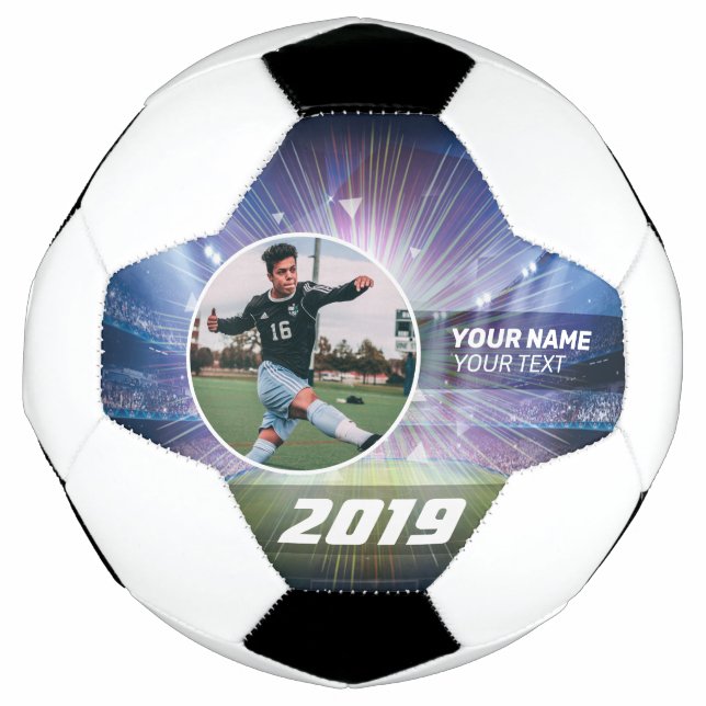 Bola De Futebol Burst Custom Soccer Ball (Frente)