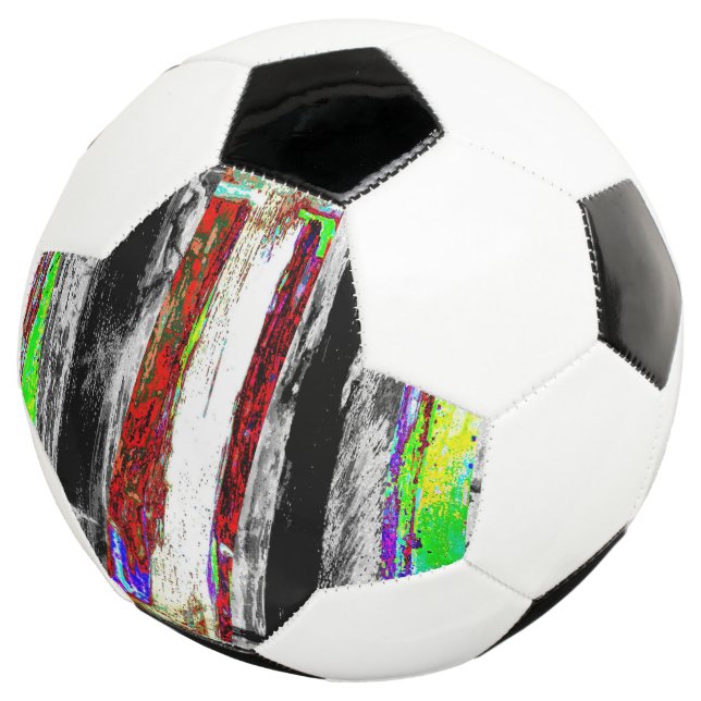 Bola de Futebol – Camadas de Reflexão (Três quartos)
