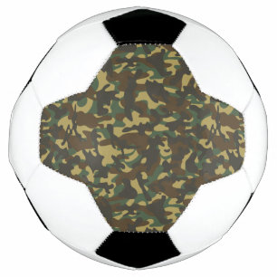 Bola De Futebol Camuflagem florestal