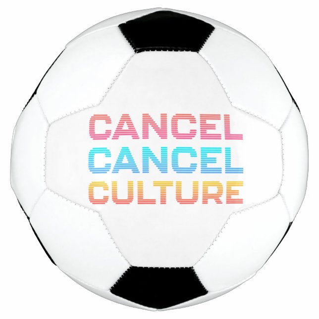 Bola De Futebol Cancelar Cancelar Cor de Fundo Personalizada do Me (Frente)