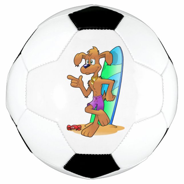BOLA DE FUTEBOL CÃO DE SOBREFERÊNCIA (Frente)