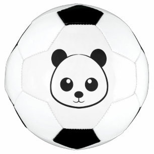 Bola De Futebol Cara de panda sorridente