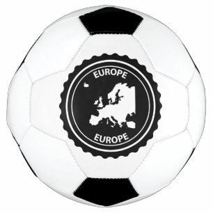 Bola De Futebol Carimbo de borracha de Europa