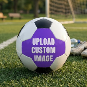 Bola De Futebol Carregar imagem personalizada - Adicione a sua par