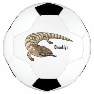 Bola De Futebol Cartografia de répteis de lagarto azul
