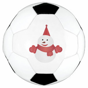 Bola De Futebol Cartoon Snowman