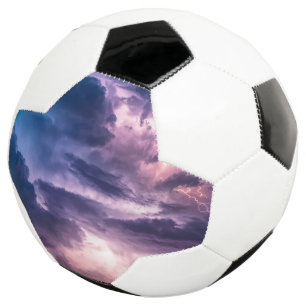 Bola De Futebol Céus Tempestuosos