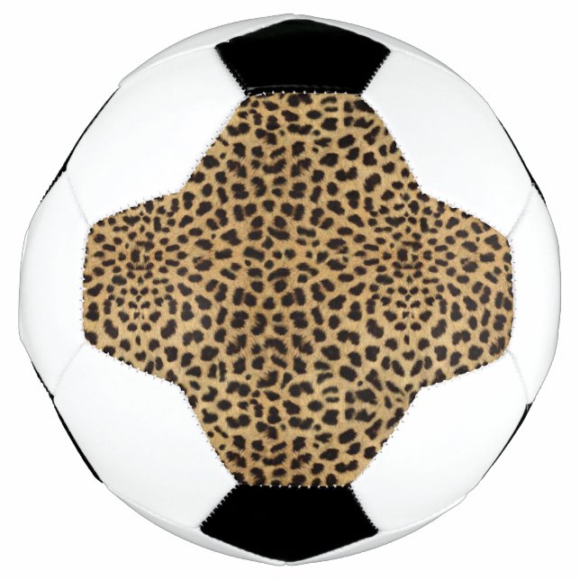 Bola De Futebol Cheetah Impressão (Frente)