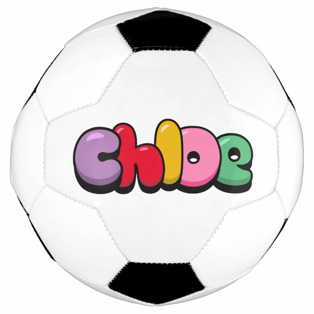 Bola De Futebol Chloe (Frente)