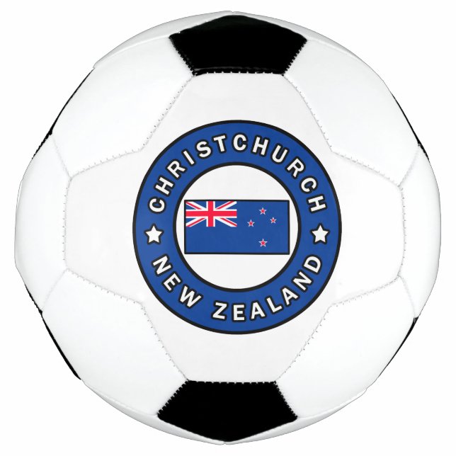 Bola De Futebol ChristChurch Nova Zelândia (Frente)