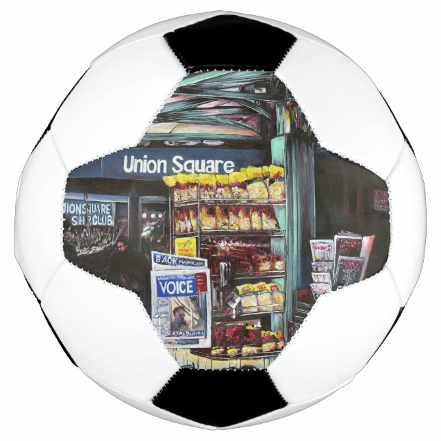 Bola De Futebol Chrysocolia Morning, Union Square, NYC (Frente)