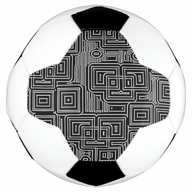 Bola De Futebol Circuit Maze (Frente)