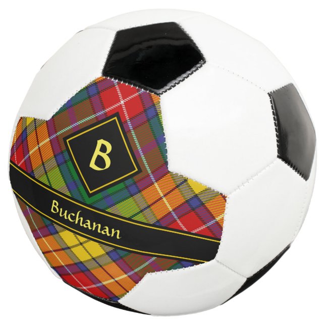 Bola De Futebol Clan Buchanan Tartan (Três quartos)
