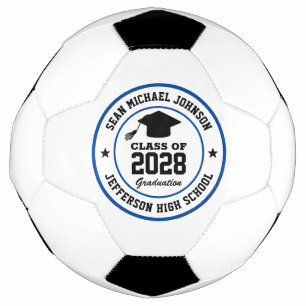 Bola De Futebol Classe De Graduação Do segundo grau De Formando Co