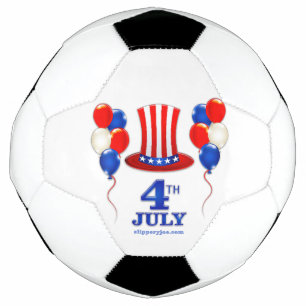 Bola De Futebol Clássico do dia da Independência de 4 de julho do