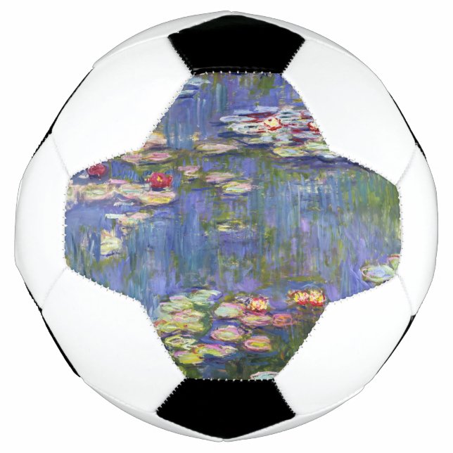 Bola De Futebol Claude Monet - Lírios/Ninfas (Frente)