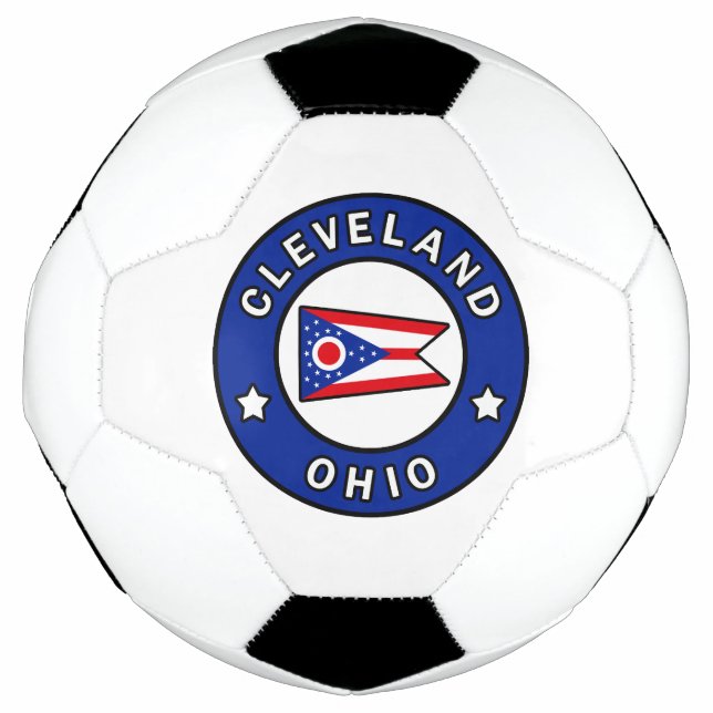 Bola De Futebol Cleveland Ohio (Frente)